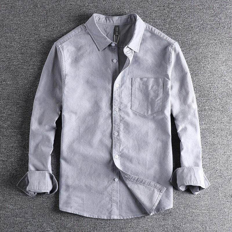 Men's Cotton Casual Shirt Top