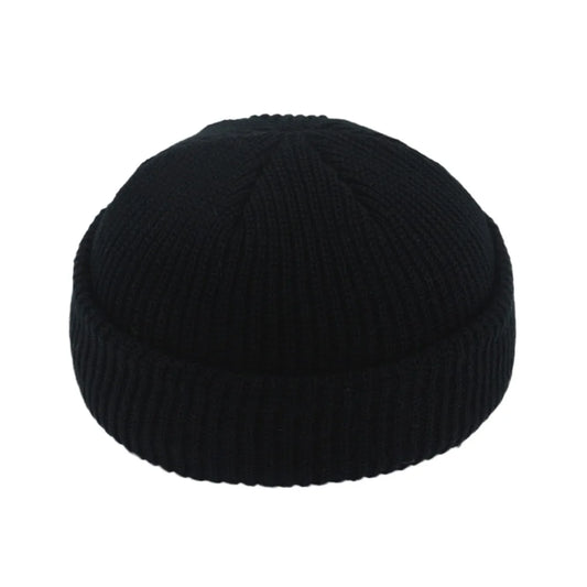 "Trendy Pumpkin Beanie - Warm Knitting Skull Cap for Men & Women - Unisex Hip-Hop Style Winter Hat"