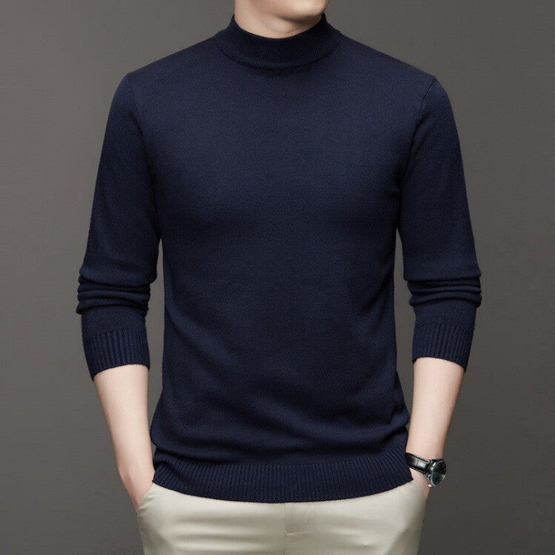 Men's Turtleneck Sweater Winter Thickening