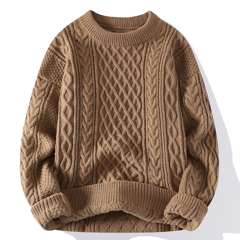 Fashion Personalized Twist Knitwear Men