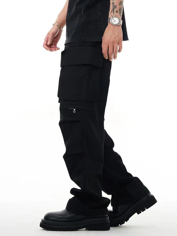 Fashion Three-dimensional Multi-pocket Men's Pants