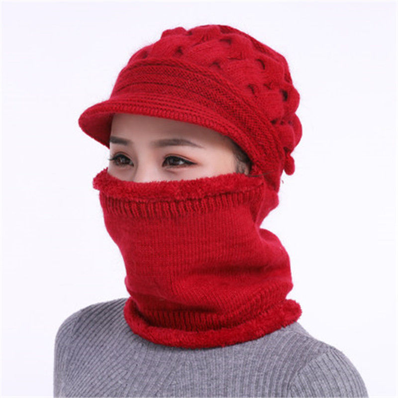 Wool hats for the middle-aged and the elderly in winter