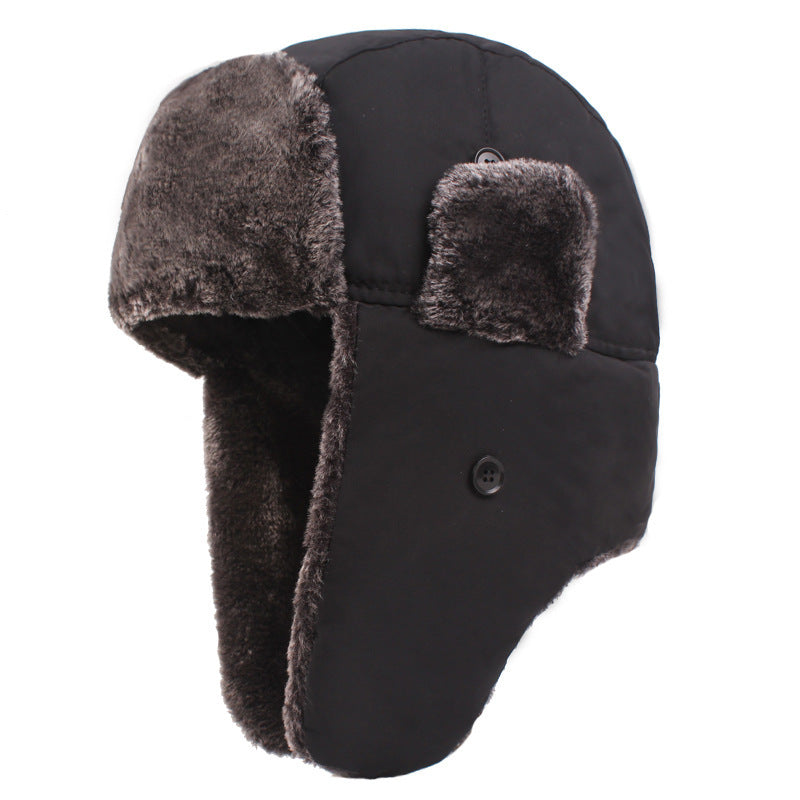 Men's Thickened Plus Velvet Ear Protection Hat