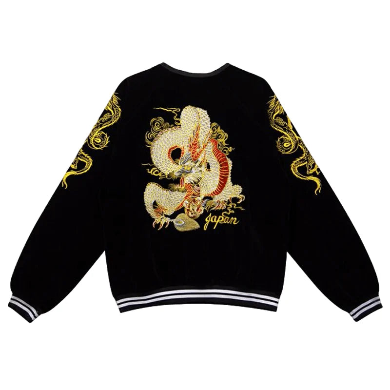 Japan Dragon Bomber Jacket