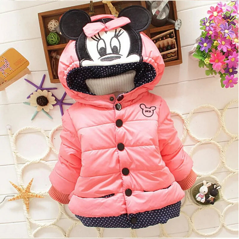 New Girls Minnie Cartoon Jacket