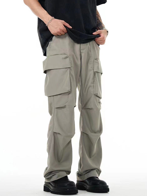 Fashion Three-dimensional Multi-pocket Men's Pants