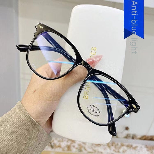 Women's Anti-Blue Ray Plain Glasses M Nail Glasses Frame