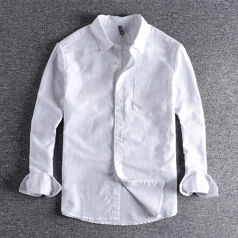 Men's Cotton Casual Shirt Top