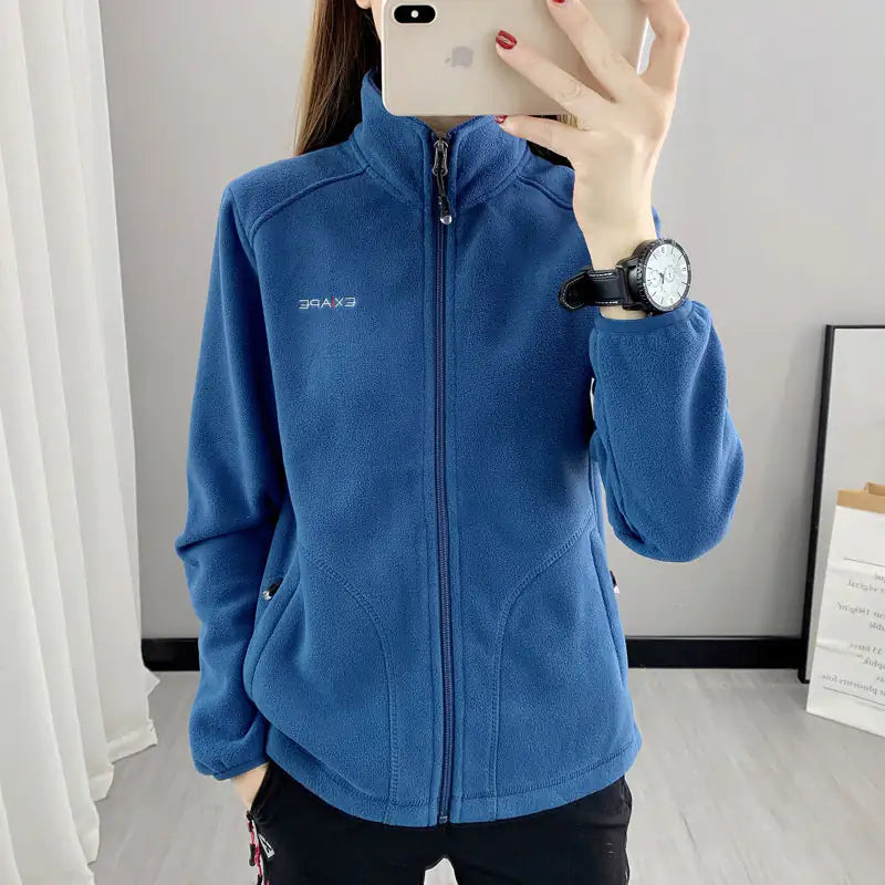 Casual Thickening Polar Fleece Shell Jacket