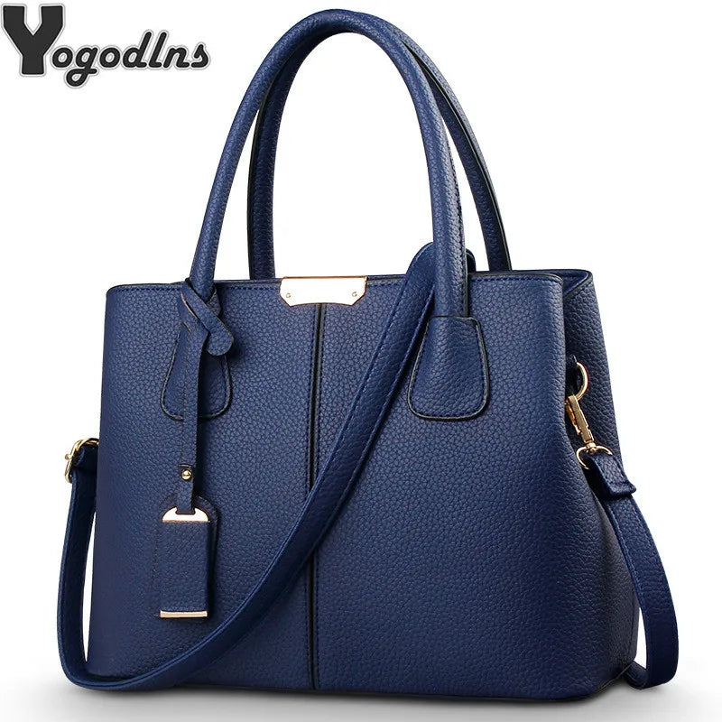 Women PU Leather Handbags Ladies Large Tote Bag Female Square Shoulder Bags Bolsas Femininas Sac New Fashion Crossbody Bags