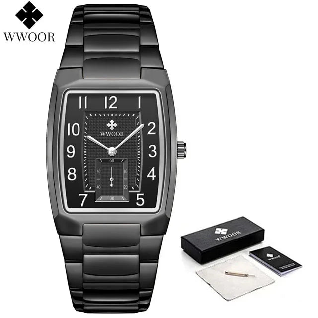 Fashion Women Wrist Watches WWOOR New Top Brand Luxury Creative Steel Ladies Bracelet Watch Dress Female Quartz Waterproof Clock