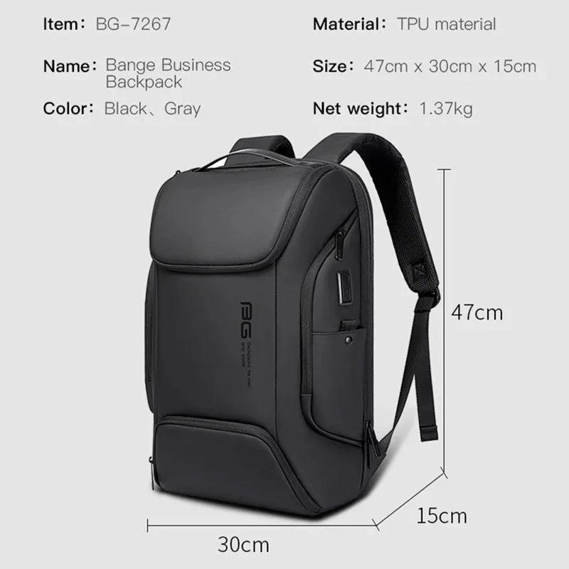 BANGE New Arrival Laptop Backpacks Multifunctional with WaterProof Big Capacity Daily Work Business Backpack Back Pack Mochila