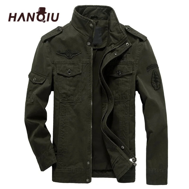 6XL Men Jacket Jeans Military Army soldier Outerwear Cotton Male Brand Clothing 2024 Spring Autumn Mens Bomber jackets