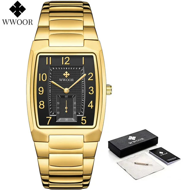 Fashion Women Wrist Watches WWOOR New Top Brand Luxury Creative Steel Ladies Bracelet Watch Dress Female Quartz Waterproof Clock