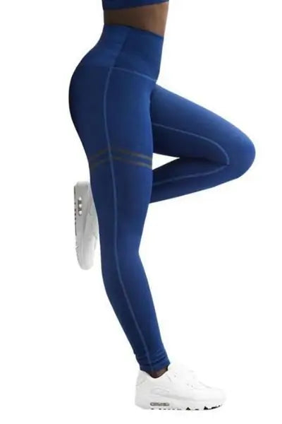 Fitness-Leggings mit hoher Taille