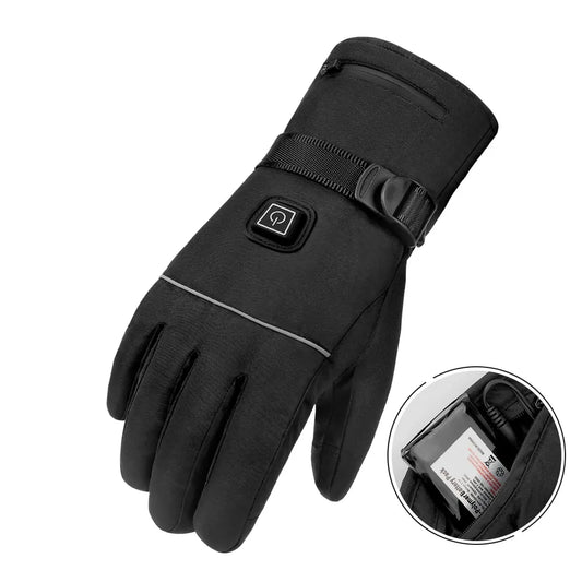 Motorradhandschuhe wasserdicht beheizt Guantes