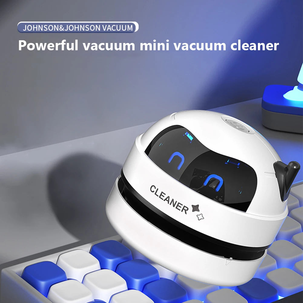 Mini Vacuum Cleaner Portable Desk Table Dust Removal Cleaning Brush USB Rechargeable Wireless Car Vacuum Cleaner for Home Office