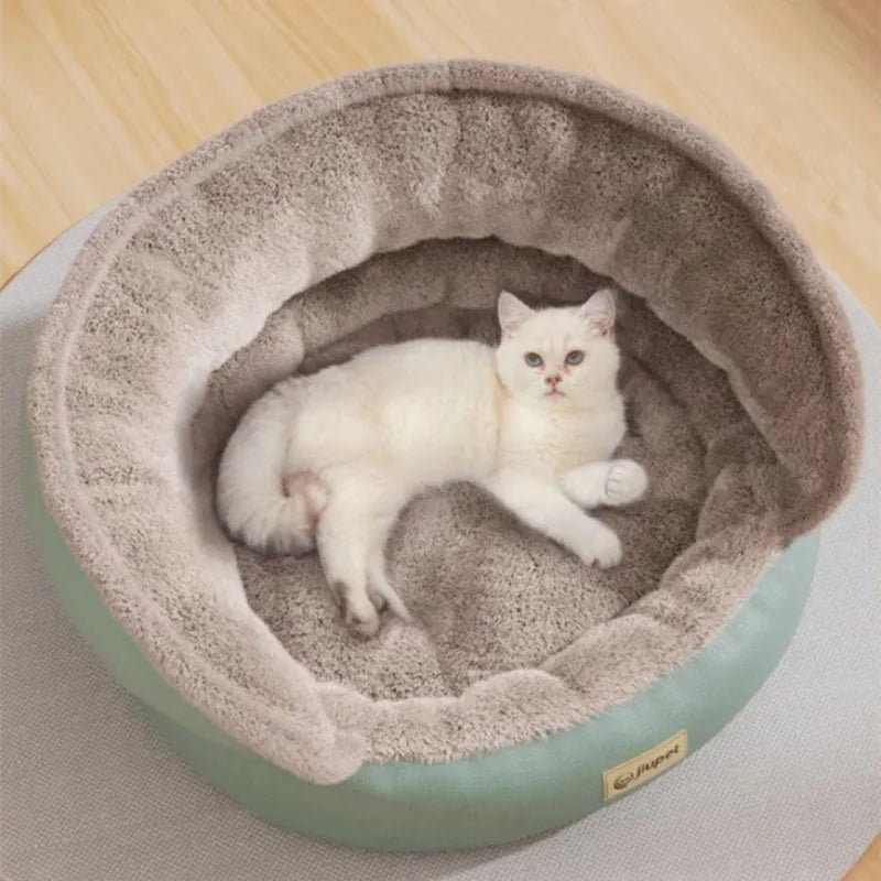 Pet Dog Bed Comfortable Donut Cuddler Round Dog Kennel Soft Washable Dog Cushion Bed Winter Warm Caseta Perro Home Furniture