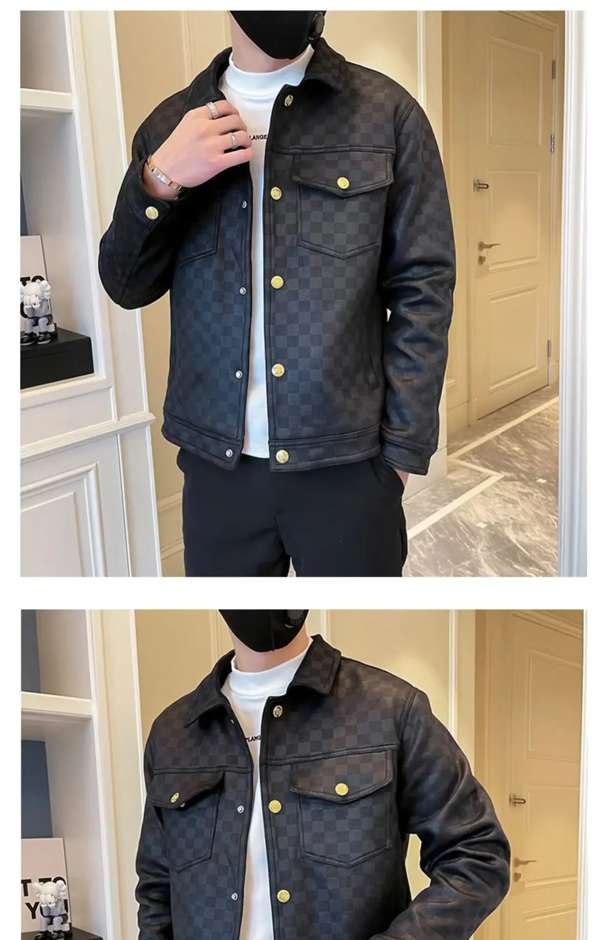 New 2023 Autumn/winter Men's Jacket Korean Style Slim Fit Smooths Your Silhouette Casual Thin Youth Jacket Topblazer