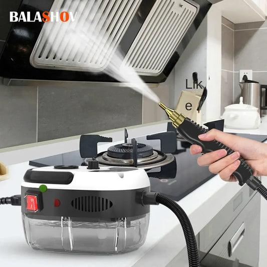 2500W Steam Cleaner High Temperature Household Sterilization Air Conditioner Kitchen Hood Car Steam Cleaner US Plug/ EU Plug