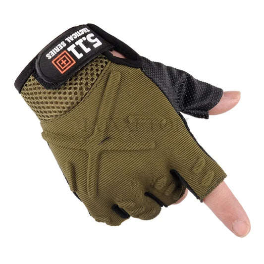 Tactical Gloves Anti-skid Combat Fighting Outdoor Sport Finger Mittens Men Fitness Gym Gloves