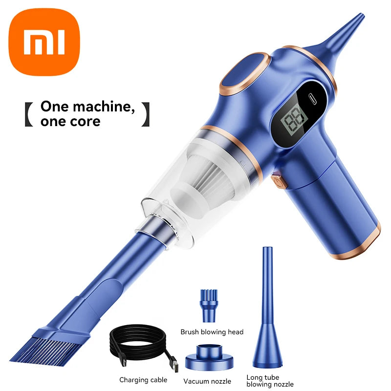 Xiaomi Car Vacuum Cleaner Handheld Vacuum Cleaner High Power Strong Suction Deep Cleaning Dry And Wet Home Car Vacuum Cleaner