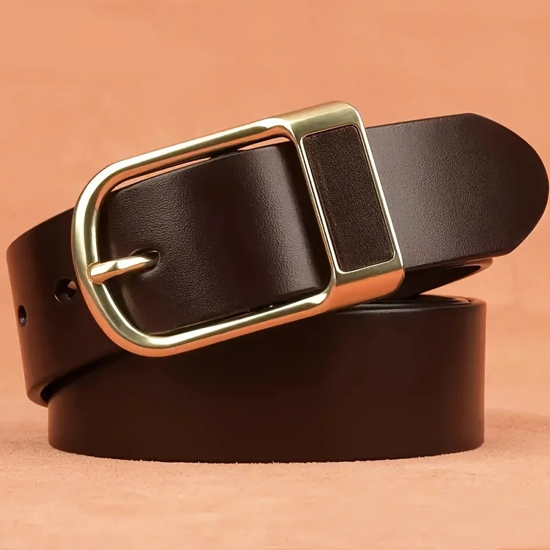 Men's Trendy Casual Belt For Men Coboy Style Belts Pin Buckle Belt Jeans Retro Belt Business Casual Belt