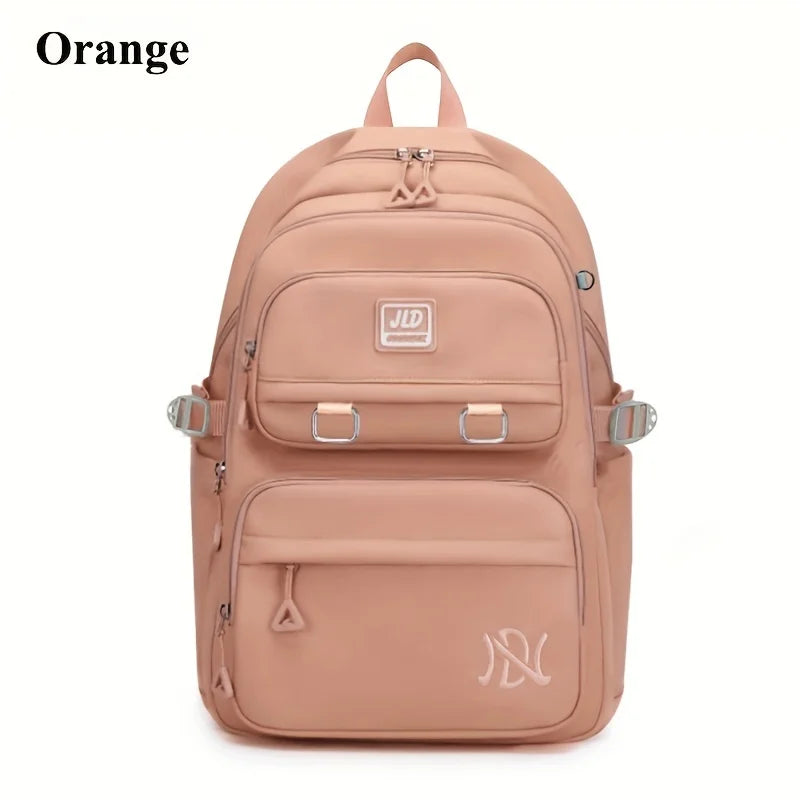 Large Capacity Students Backpack Casual Waterproof Nylon Double Shoulder Bag Fashion Travel College Bag