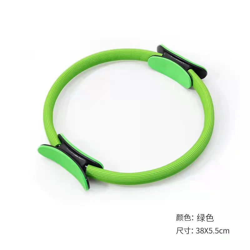 Yoga Fitness Ring Circle Pilates Women Girl Exercise Home Resistance Elasticity Yoga Ring Circle Gym Workout Pilates Accessories