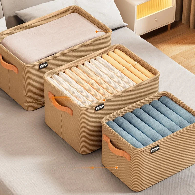 Thicken Clothes Organizer Pants Sweater Storage Cabinets Drawers Organizer Jeans Storage Box Wardrobe Clothes Storage Organizer