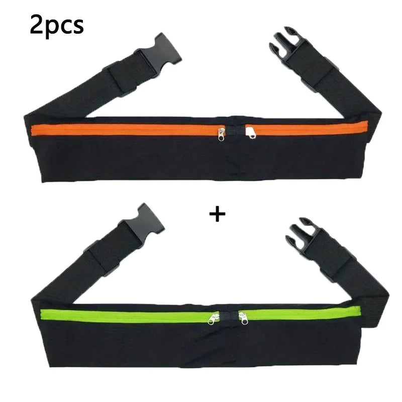 1pc Outdoor sports Fanny pack Running Fanny pack mobile phone bag Anti-theft close-fitting mobile phone bag invisible belt