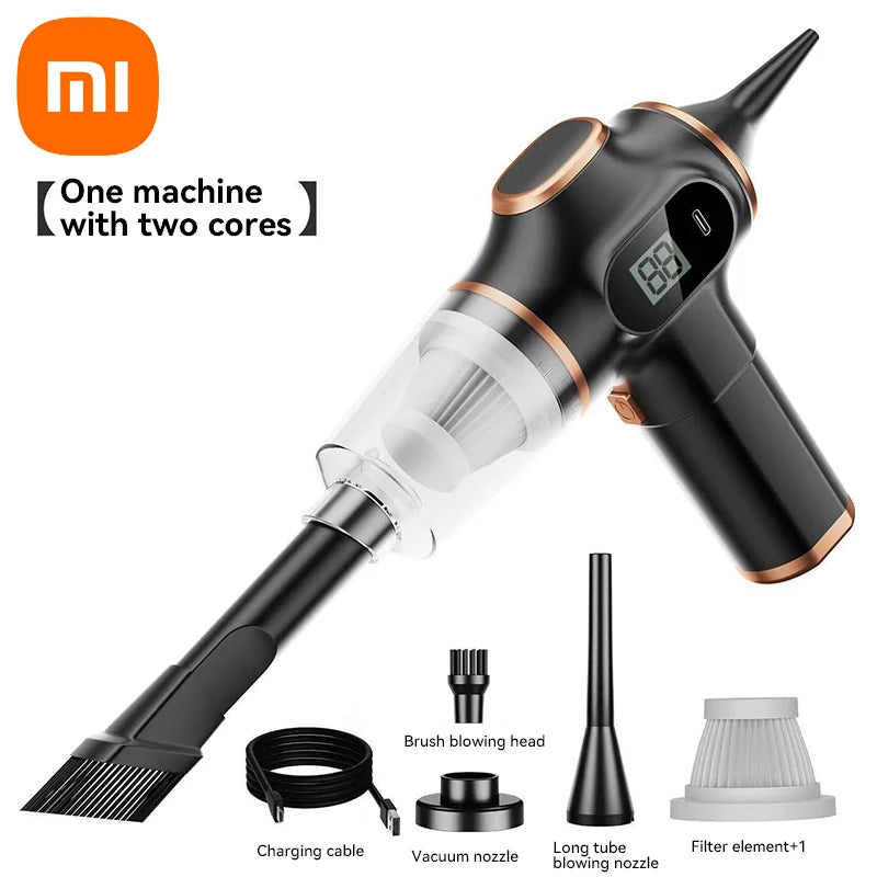 Xiaomi Car Vacuum Cleaner Handheld Vacuum Cleaner High Power Strong Suction Deep Cleaning Dry And Wet Home Car Vacuum Cleaner