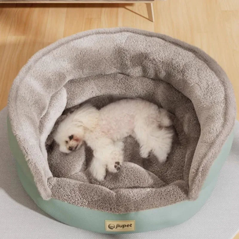 Pet Dog Bed Comfortable Donut Cuddler Round Dog Kennel Soft Washable Dog Cushion Bed Winter Warm Caseta Perro Home Furniture