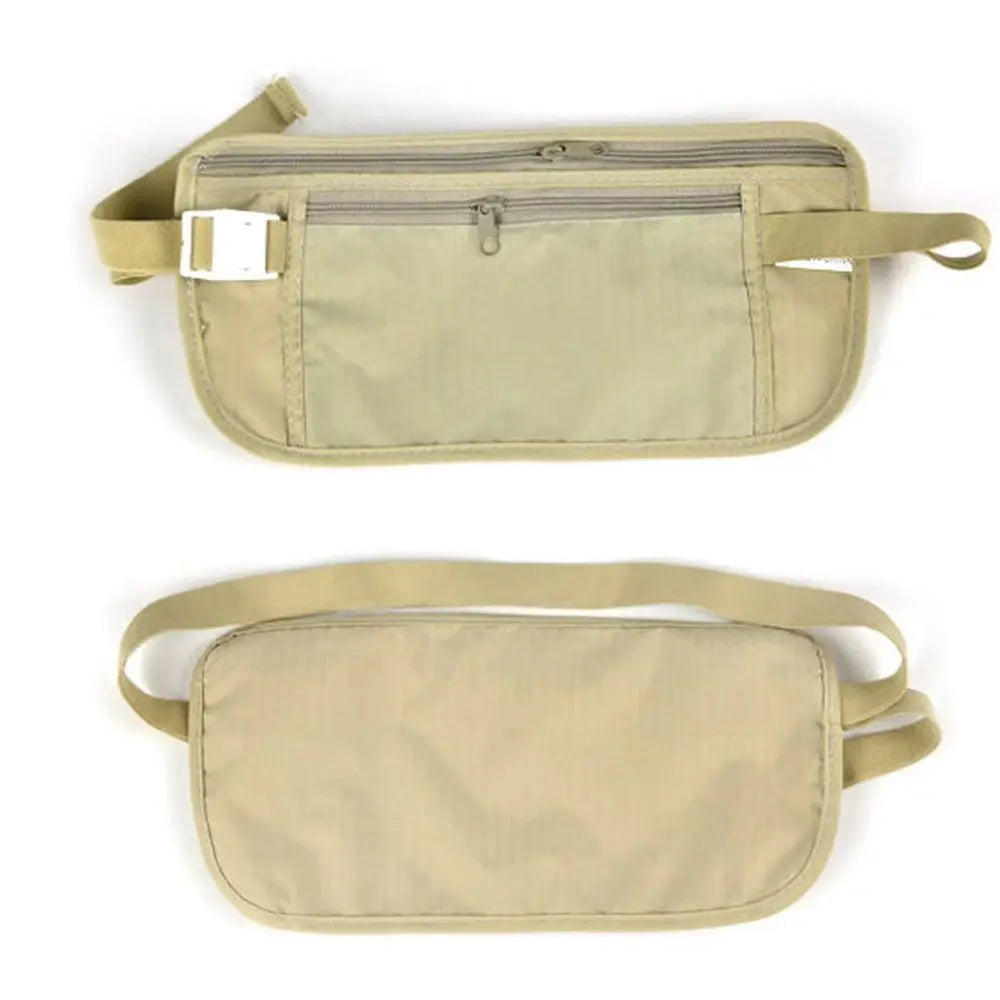 Cloth Waist Bags Travel Pouch  Wallet Passport Money Waist Belt Bag Slim Secret Security Useful Travel Bags Chest Packs