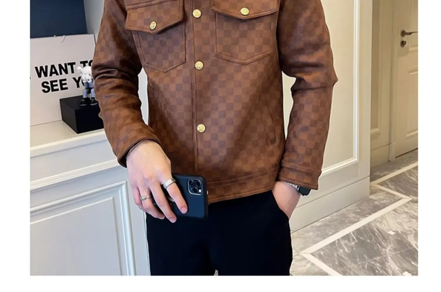 New 2023 Autumn/winter Men's Jacket Korean Style Slim Fit Smooths Your Silhouette Casual Thin Youth Jacket Topblazer