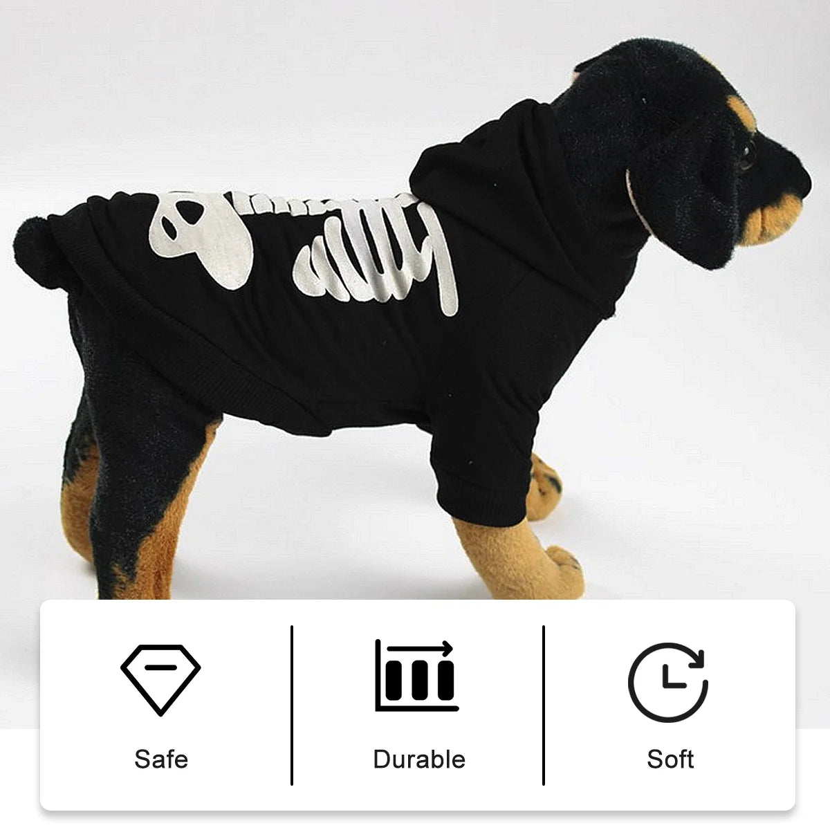 Halloween Dog Sweater Pet Costumes Dog's Clothes Garment Puppy Shirts Pjs for Large Dogs