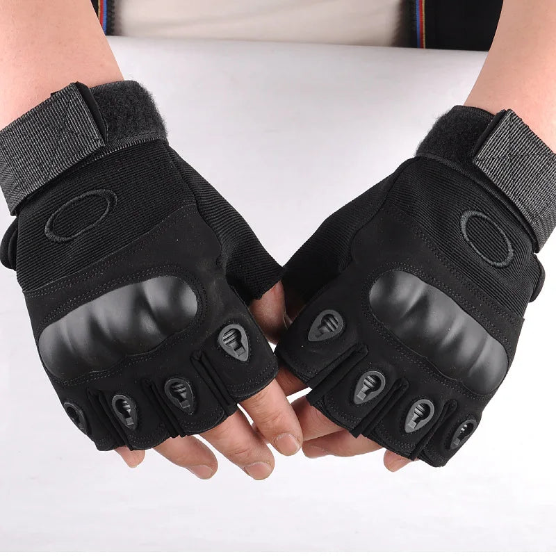 Outdoor Tactical Gloves Sport Half Finger Military Men Women Combat Shooting Hunting Fitness