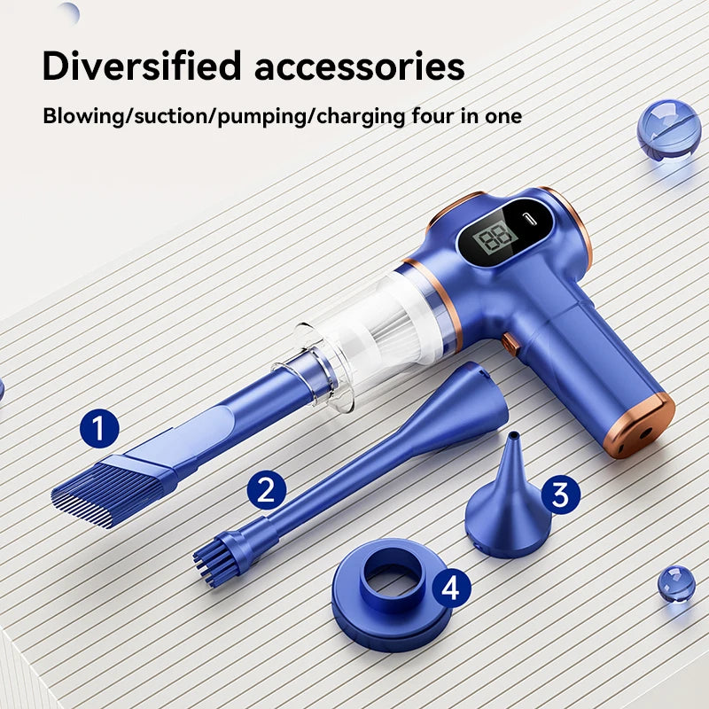 Xiaomi Car Vacuum Cleaner Handheld Vacuum Cleaner High Power Strong Suction Deep Cleaning Dry And Wet Home Car Vacuum Cleaner