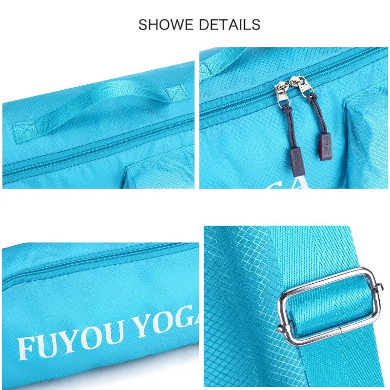 Fitness Sports Yoga Mat Bag Multifunction Pocket Yoga Carrier Knapsack Large Capacity Storage Yoga Mat Holder Fitness Hot Sale