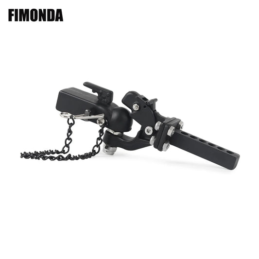 1/10 Trailer Hook RC Tow Hitch Mount for Scale Crawler Rear Bumper SCX10 II TRX4 Defender Element Enduro D90 TF2 CFX RGT EX86190