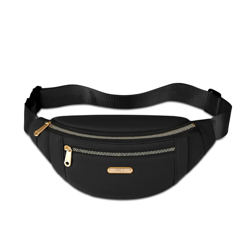 Waist Bag Women Men Waterproof Pocket Fashion Casual Chest Handbag Unisex Sports Travel Purse Plaid Waist Pack Belly Bags Case