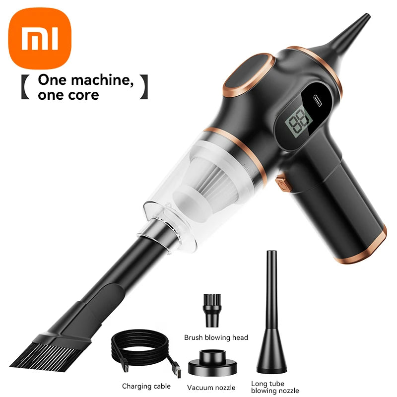 Xiaomi Car Vacuum Cleaner Handheld Vacuum Cleaner High Power Strong Suction Deep Cleaning Dry And Wet Home Car Vacuum Cleaner