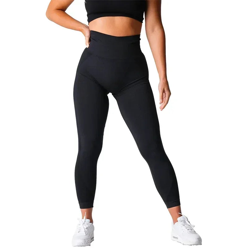 NVGTN Seamless Spandex Contour 2.0 Seamless Leggings Women Soft Workout Tights Fitness Outfits Yoga Pants High Waisted Gym Wear