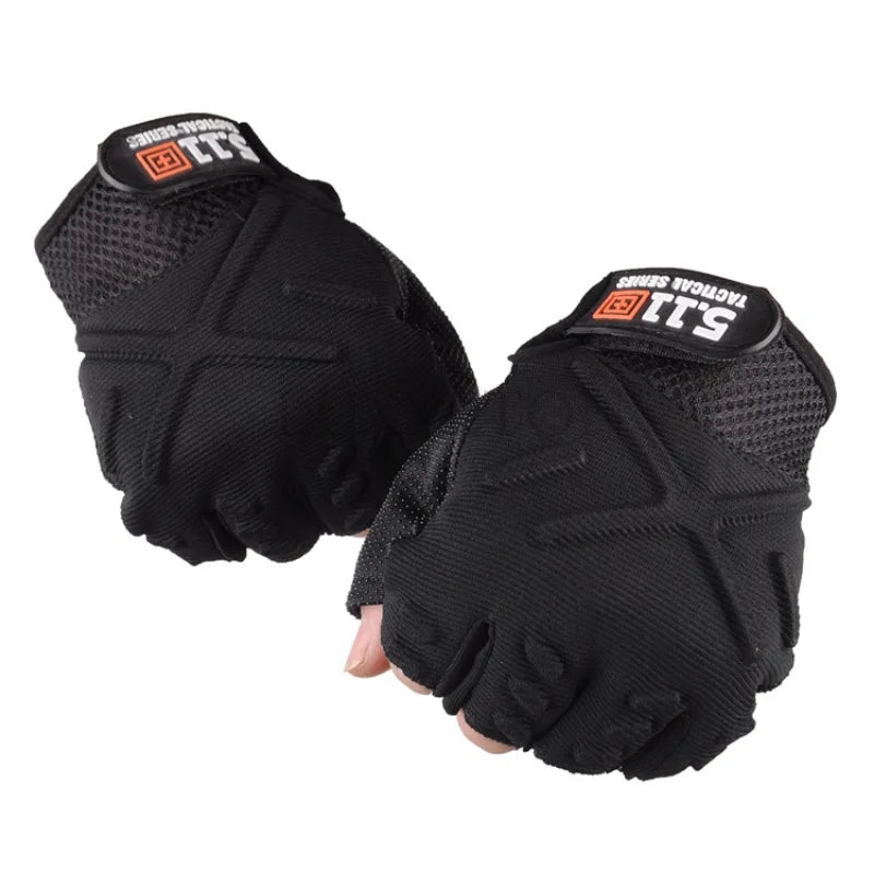 Tactical Gloves Anti-skid Combat Fighting Outdoor Sport Finger Mittens Men Fitness Gym Gloves