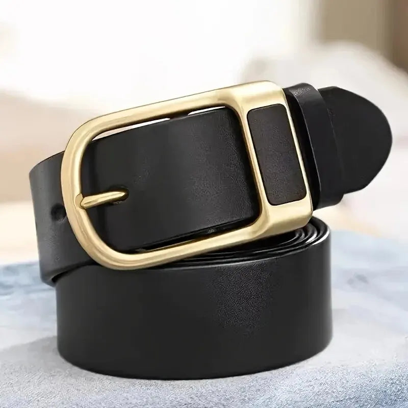 Men's Trendy Casual Belt For Men Coboy Style Belts Pin Buckle Belt Jeans Retro Belt Business Casual Belt