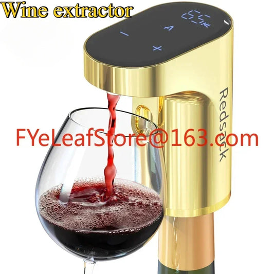 Promotion Gift Portable Electric Wine Dispenser with Built-in Aerator and Rechargeable Nozzle Wine Pourer Home