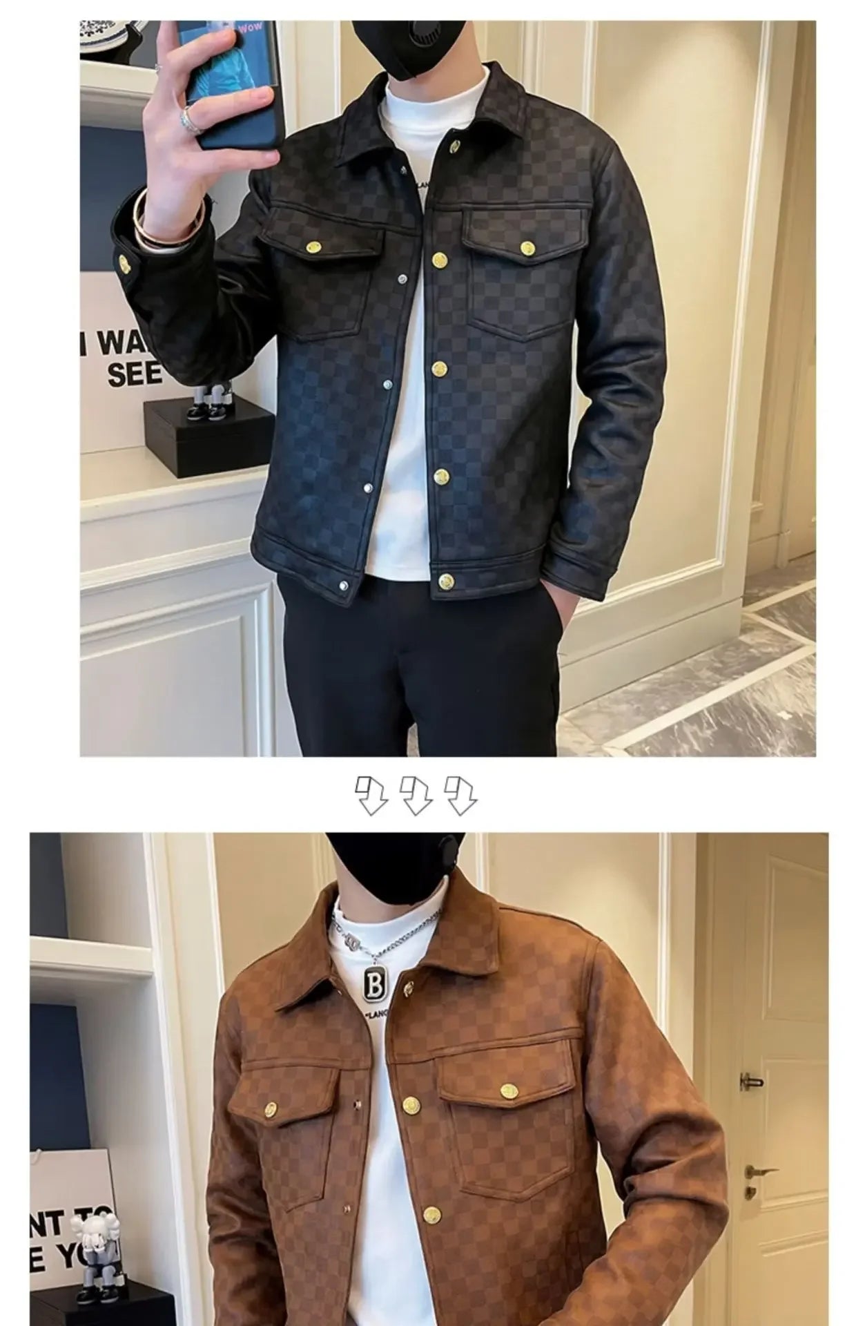 New 2023 Autumn/winter Men's Jacket Korean Style Slim Fit Smooths Your Silhouette Casual Thin Youth Jacket Topblazer