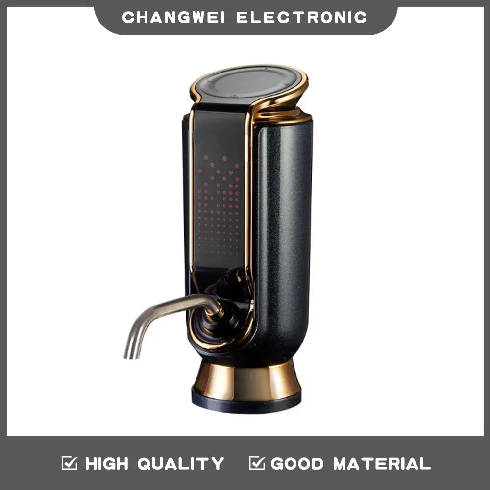 USB Charging Electric Red Wine Decanter Auto Quick Wine Aerator Vacuum Fresh-keeping 10-Days Whiskey Dispenser Cider Wine Pourer