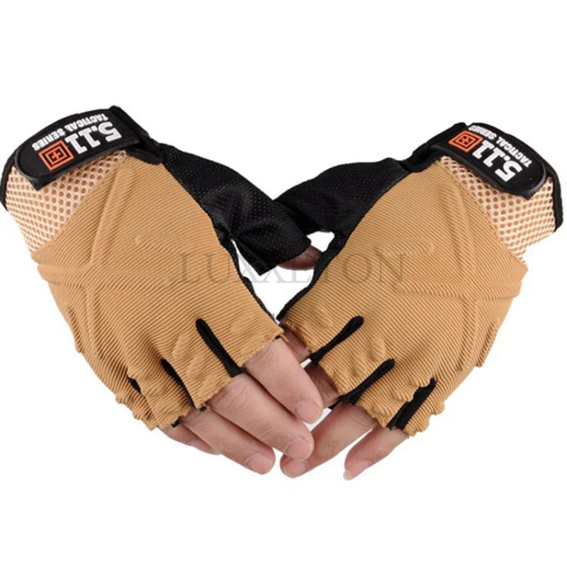 Tactical Gloves Anti-skid Combat Fighting Outdoor Sport Finger Mittens Men Fitness Gym Gloves