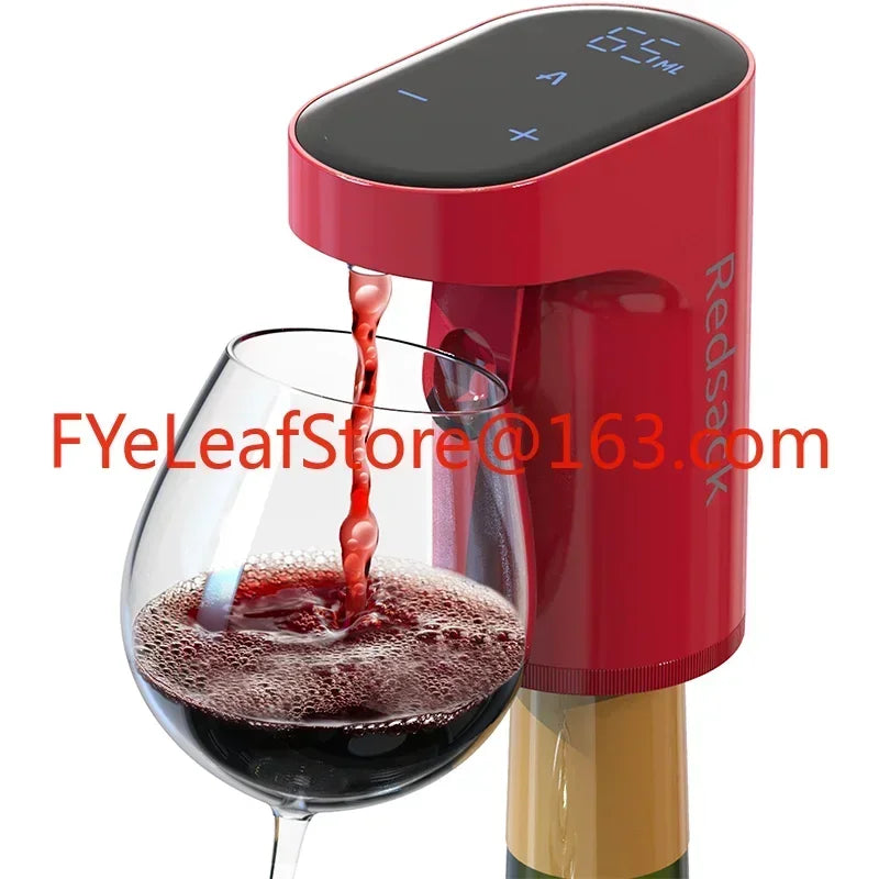 Promotion Gift Portable Electric Wine Dispenser with Built-in Aerator and Rechargeable Nozzle Wine Pourer Home